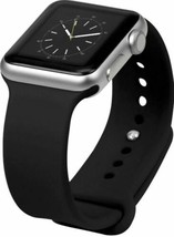 NEW NEXT Silicone Sport Band Watch Strap for Apple Watch 42mm Black WESC... - £5.37 GBP