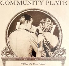 Community Plate Oneida 1919 Advertisement Silver Plate Silverware DWCC8 - £23.58 GBP