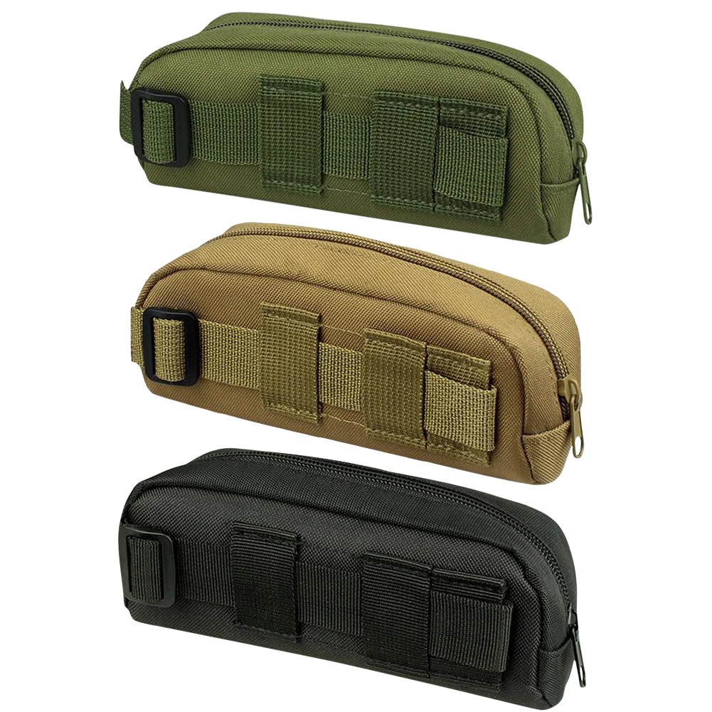 Outdoor Hunting Sunglasses Case Molle Pouch Goggles Nylon Waist Hanging Bag - £8.04 GBP+
