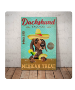 Dachshund Dog Taco Company Canvas Fb1004 87O58 – Dachshund Dog Canvas Pr... - $44.95
