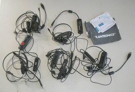 Lot Of 5 Plantronics Entera HW111N-USB Wideband Noise Canceling Headset - $178.98