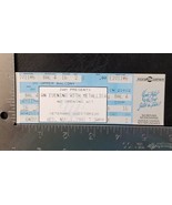 METALLICA - VINTAGE NOV. 6, 1991 DES MOINES, IOWA MINT WHOLE CONCERT TICKET - $30.00