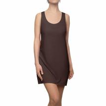 Nordix Limited Trend 2020 Chicory Coffee Women&#39;s Cut &amp; Sew Racerback Dress - £32.85 GBP+