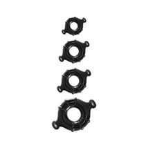 Renegade Vitality Rings Black 4 Set - $11.82