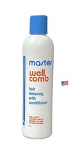 Original Master Well Comb Hair Dressing with Conditioner - 8 Oz - 1 Bottle - £31.54 GBP