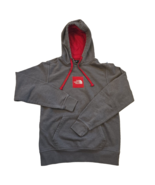 THE NORTH FACE - Men&#39;s Small - Gray Red Hoodie Pullover Outdoors - Casua... - €16,93 EUR
