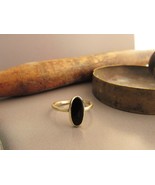 Black Onyx ring. 14K yellow gold ring with Black Onyx. Wonderful gift fo... - $678.02 CAD