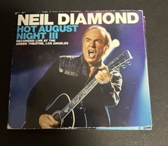 Neil Diamond Hot August Night III Live At The Greek New 2 CD + DVD Set 31 Hits - £26.36 GBP