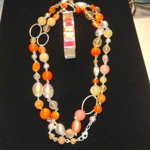 Vintage beaded necklace and bracelet lot - $28.71
