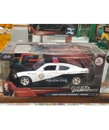 NEW SEALED Jada Fast X 1:24 2006 Dodge Charger Diecast Police Car Dom Vin Diesel - £23.65 GBP