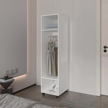 Benson Wardrobe with Mirror &amp; O - $4,660.55 MXN