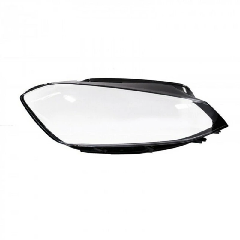 Car Headlight Cover Head Light Lamp Lens Auto Shell Cover For Golf 7 MK7 - £144.33 GBP