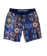 Red Camel Shorts Men&#39;s 36 Board Retro Geometric Swim Trunks  10&quot; Inseam - $337.89 MXN