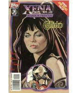 Xena vs Callisto Comic Book #2 Art Cover Topps Comics 1998 VERY NICE COPY D - $2.25