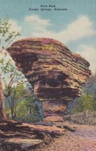 Eureka Springs Arkansas AR Pivot Rock Postcard D16 - £2.30 GBP