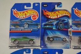 Hot Wheels Dodge Viper Ram Caravan Neon Diecast Car Lot of 8 New on Card - £30.44 GBP