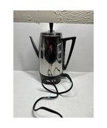 Vintage 12 Cup Fostoria Stainless Steel Percolator Coffee Maker Pot #431013 - $43.95