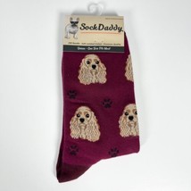 Cocker Spaniel - Dog Pet Lover Socks Novelty Dress Casual Unisex By Sock Daddy - £5.40 GBP