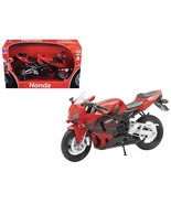 2006 Honda CBR600R Red 1/12 Diecast Motorcycle Model by New Ray - $92.52 CAD