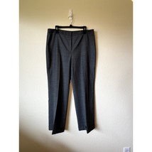 Jones New York Collection Wool Blend Grey Slacks Women’s 16 EUC Waist 36 - $551.21 MXN