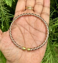 Brazalete curativo de plata de latón de cobre puro de 1 pieza, brazalete... - £13.97 GBP