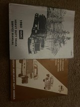 1983 GMC Heavy Duty Truck Service Repair Shop Manual Set W Product Bk - £27.35 GBP