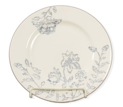 Mud Pie Floral Salad Plate Style B New With Tags 8 Inches Diameter - £9.60 GBP
