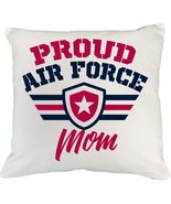 Proud Air Force Mom Pillow Cover, Drinkware, Decor, Pen Holder, Cool Mer... - £19.46 GBP