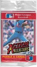 Baseball Action All Stars Trading Cards SEALED Pack Steve Rogers 1984 Donruss - £3.92 GBP