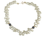 Baroque pearl Women&#39;s Bracelet 14kt Yellow Gold 253072 - £55.32 GBP