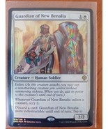 Guardian Of New Benalia PROMO FOIL Magic The Gathering Dominaria United ... - $5.59 CAD