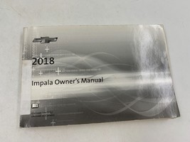 2018 Chevrolet Impala Owners Manual OEM M02B06083 - £31.94 GBP