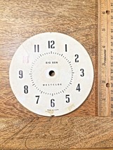 Original Westclox Big Ben Clock Dial Pan Metal (K9201) - £11.23 GBP
