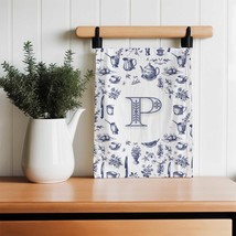 Custom Vintage French Toile Hand Towel Personalized French Country Kitch... - $453.63 MXN