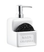 RQYIXI Ceramic Dish Soap Dispenser with Sponge Holder 2 Pack Kitchen - $311.58 MXN RQYIXI Ceramic Dish Soap Dispenser with Sponge Holder 2 Pack Kitchen - $311.58 MXN