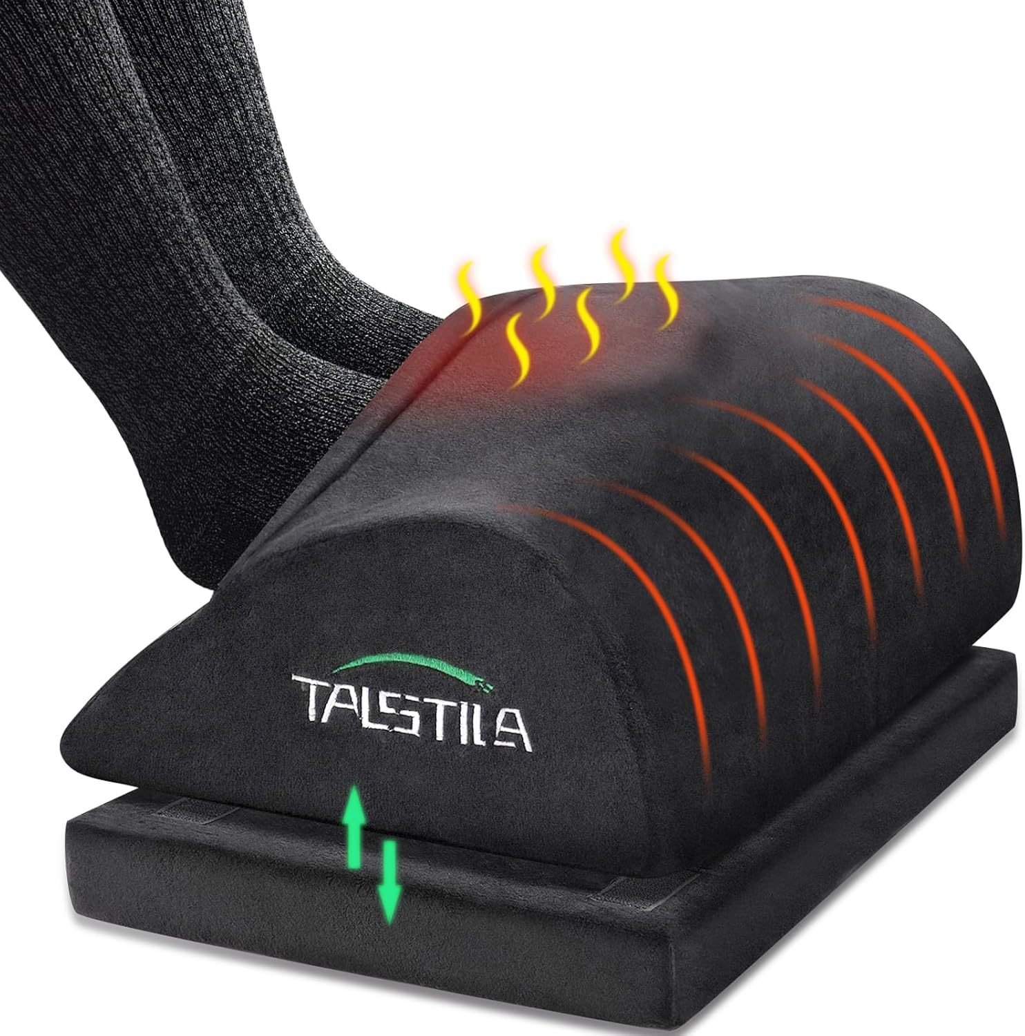 Talstila Foot Rest For Under Desk At Work, Footrest With Warm Plush Feet... - $39.99