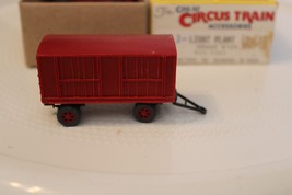 HO Scale Walthers, Light Plant Wagon for Circus, Red, #933-1361, Built - $40.00