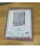 Vtg Beacon Looms Window Lace Panel Curtain Pink Seashells Style 40x63” USA - $328.48 MXN
