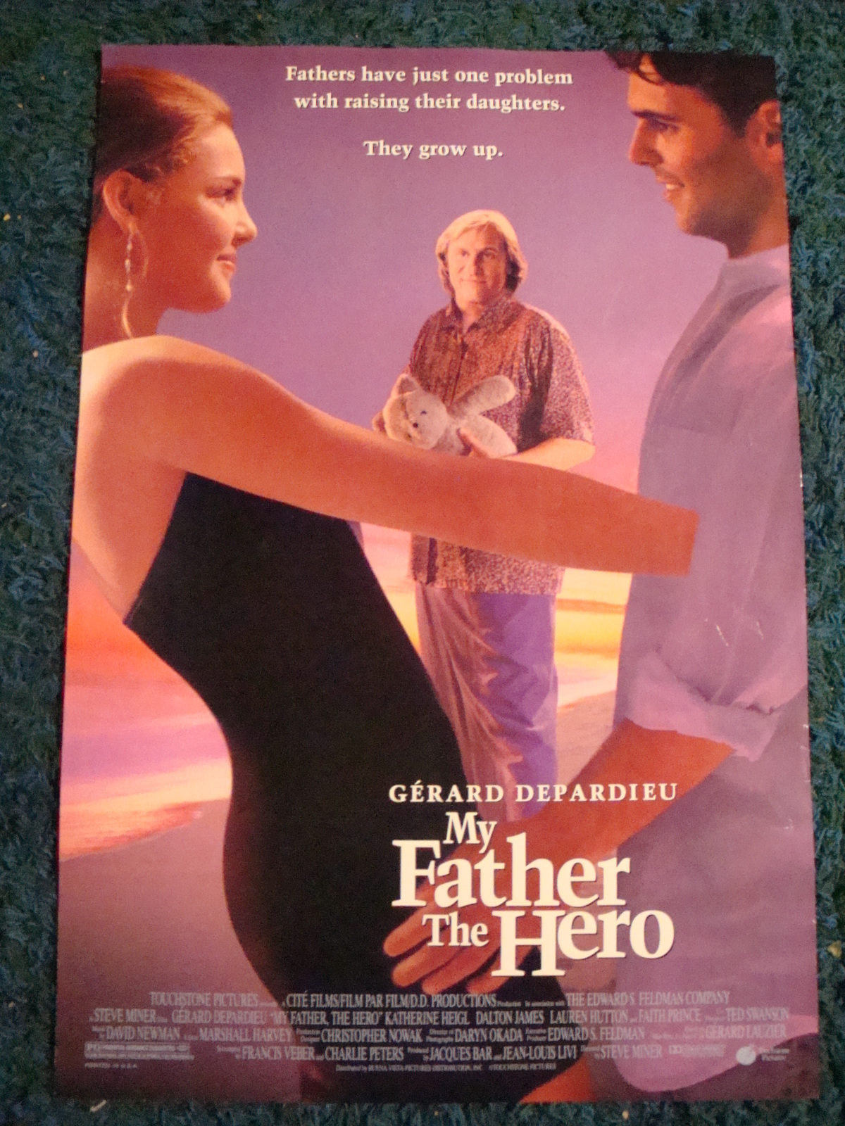 Primary image for MY FATHER THE HERO - MOVIE POSTER WITH GERARD DEPARDIEU & KATHERINE HEIGL