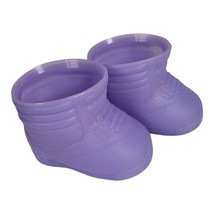 Cabbage Patch Kids Vintage Purple Hi-Top Shoes Fits 16&quot; Dolls HTF - £42.59 GBP