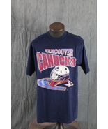 Vancouver Canucks Shirt (VTG) - Goalie Mask and Orca Logo - Men&#39;s Large - $105.20 CAD