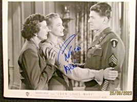 PATRICIA NEAL:  (JOHN LOVES MARY) HAND SIGN AUTOGRAPH PHOTO (CLASSIC) - £97.31 GBP