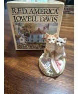 Be My Valentine 1992 Lowell Davis Border Fine Arts Schmid Figurine #2756... - $220.92 MXN
