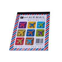 Quill Airmail Ruled Writing Pad (50 Sheets) - 7.5x6&quot; - $30.34