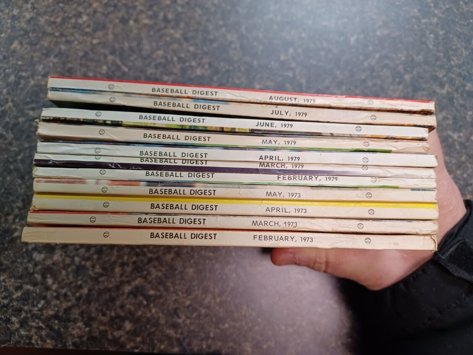 Vintage Baseball Digest   1973 1979 Lot Of 11 Nolan Ryan Item image 8