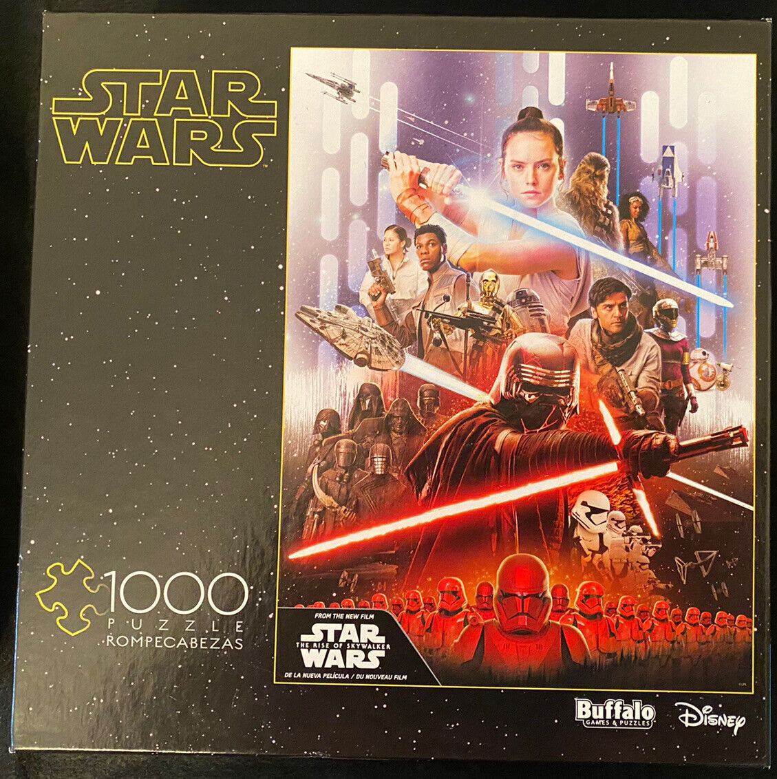 Primary image for Star Wars The Rise Of Skywalker Jigsaw Puzzle 1000 Piece Buffalo Game Disney NEW