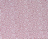 Cotton Red Hearts on White Love Valentines Day Fabric Print by the Yard ... - $11.95