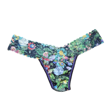 New Hanky Panky OS Lace Printed Low Rise Thong Voices On The Veranda Pan... - $25.95