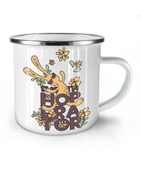 Rabbit Cute Animal NEW Enamel Tea Mug 10 oz | Wellcoda - £20.41 GBP