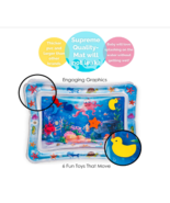 Infinno Inflatable Tummy Time PVC Water Play Mat ITWM-01 Infants 3 months - $9.00